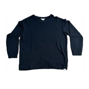 💕 Women’s Orvis Classic Collection Black Soft Fleece Sweatshirt in size Medium